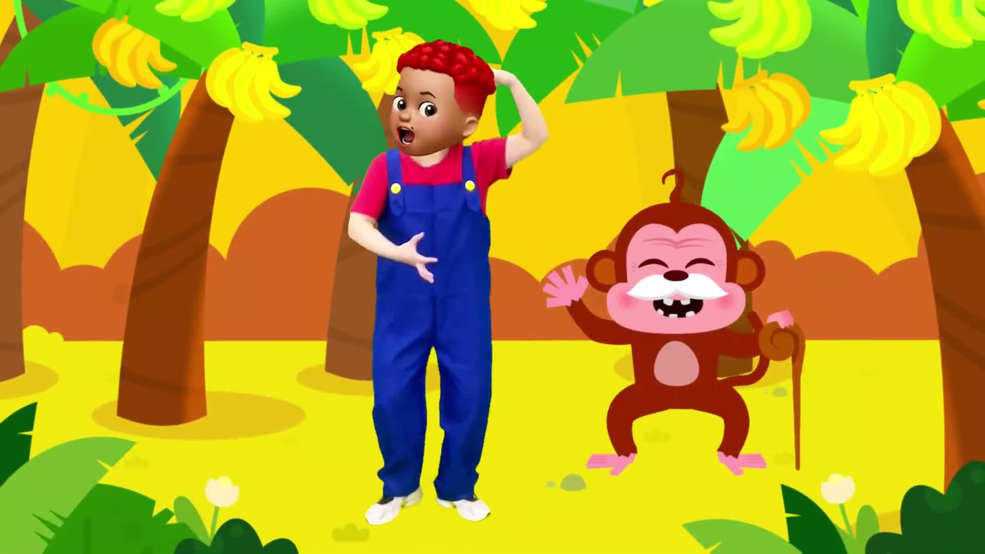 Dance Video | Monkey Banana Dance🐒🍌 | Baby Monkey