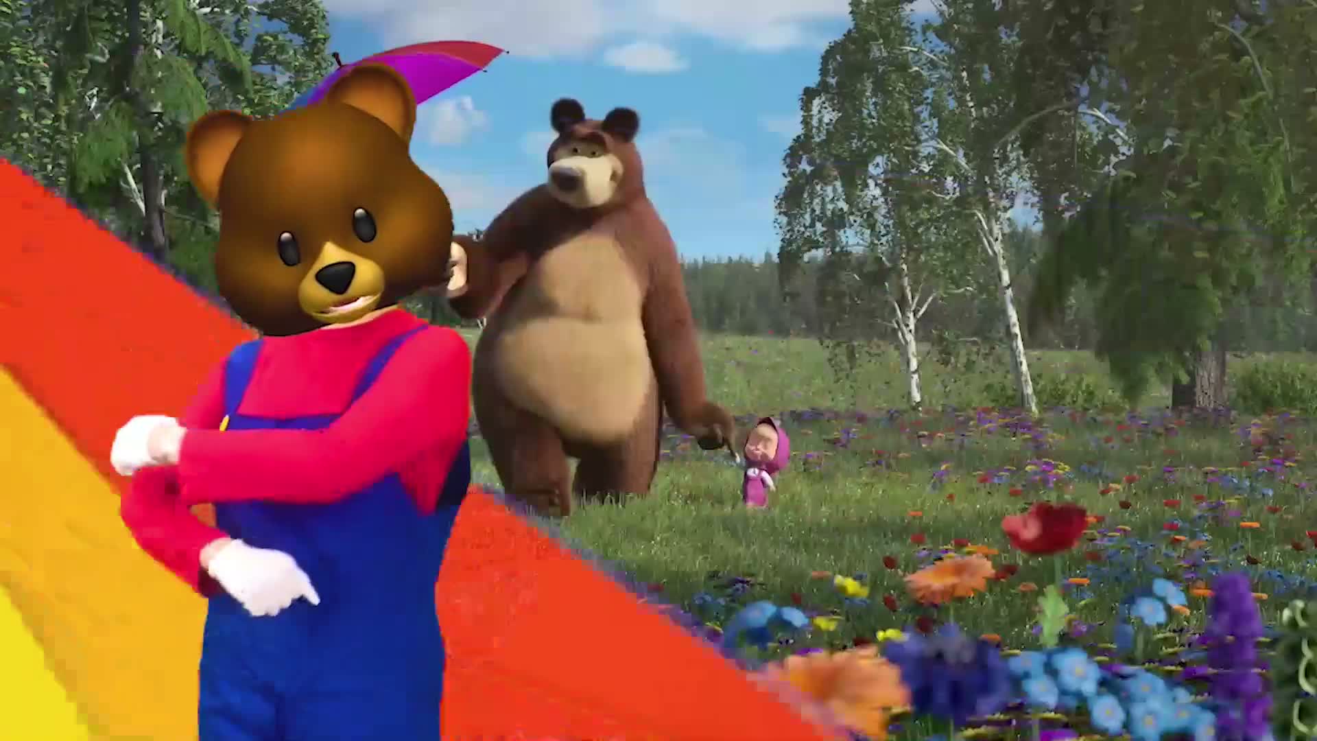 Dance Video | Masha and the Bear Dolls and Playhouse for Kids