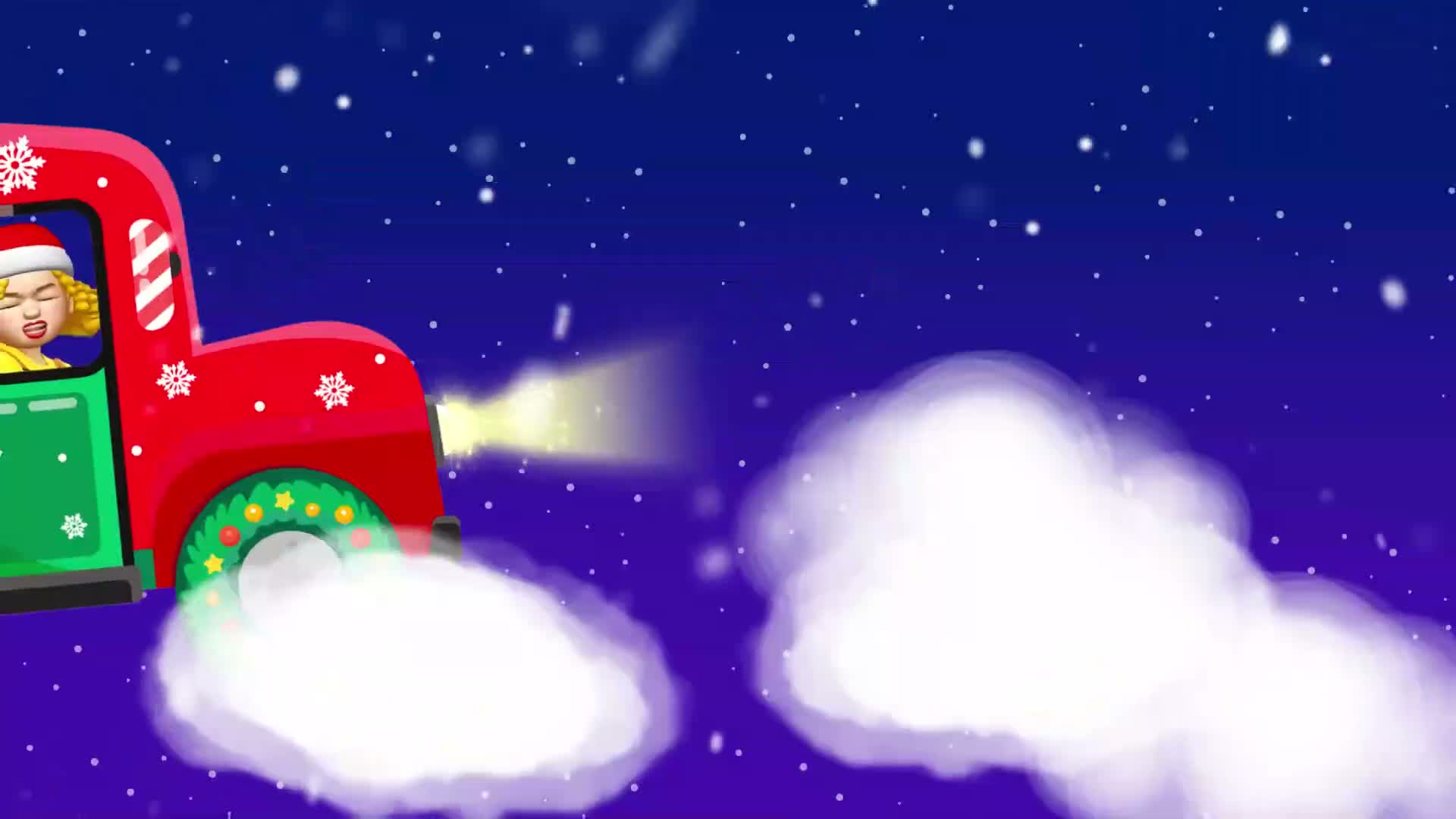 Dance Video | Christmas Wheels On the Bus! 🎄 | Wheels on the Bus is round round...🚌