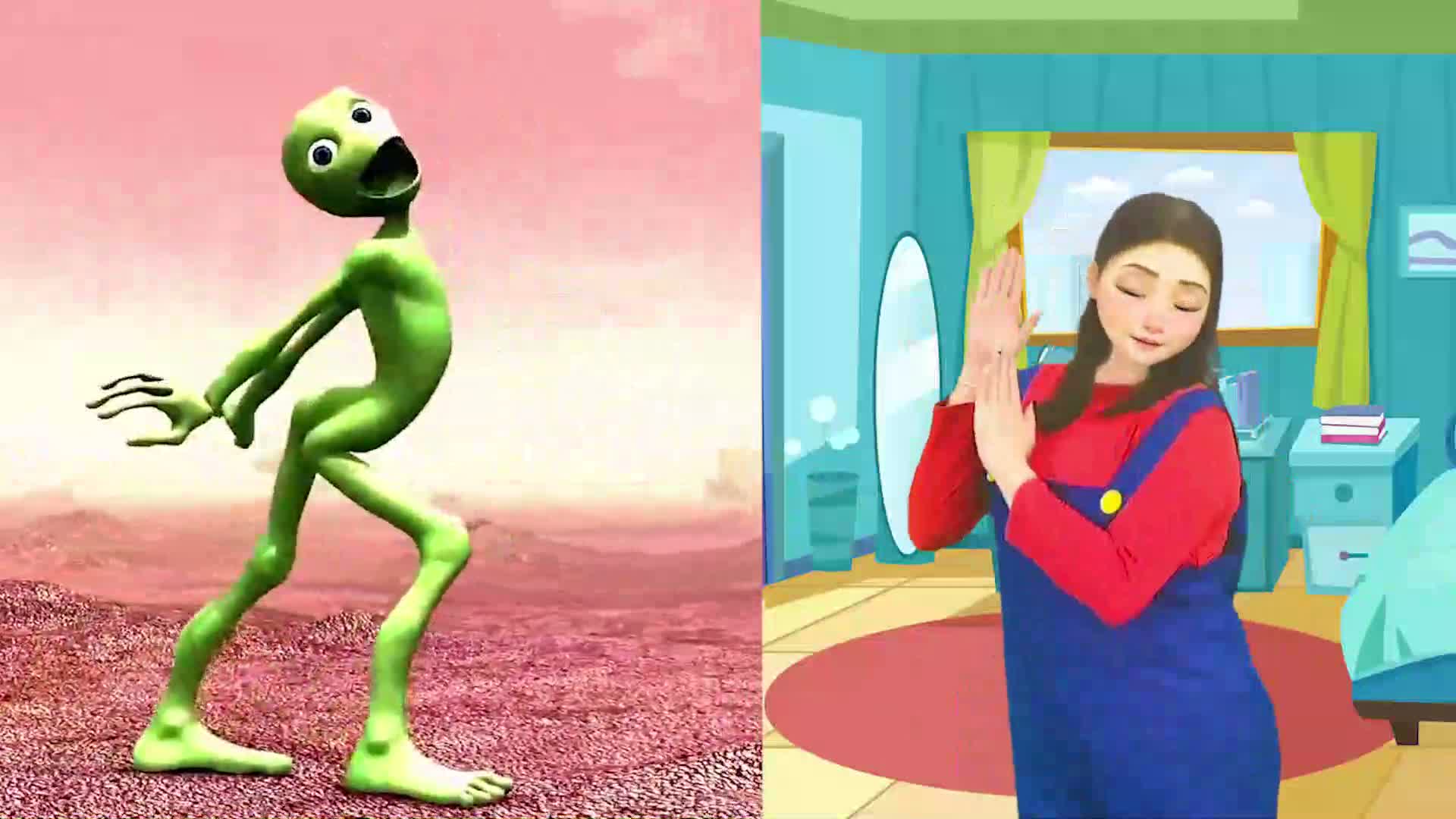 Dance Video: The Colorful Frog Showdown
