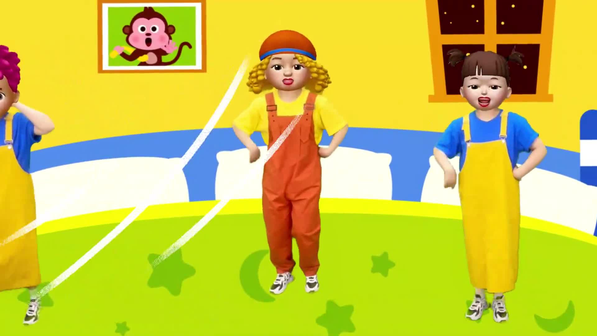 Dance Video | Five Little Monkeys Dance Party